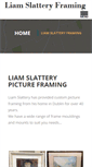 Mobile Screenshot of liamslatteryframing.com